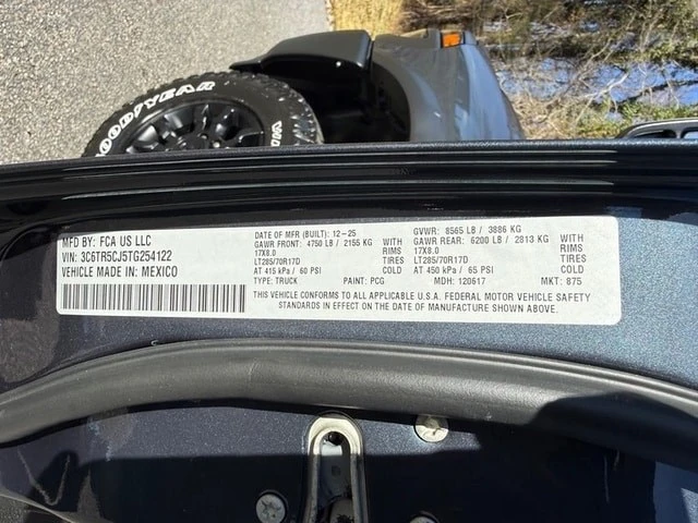2026 Ram 2500 - Image 26 of 26