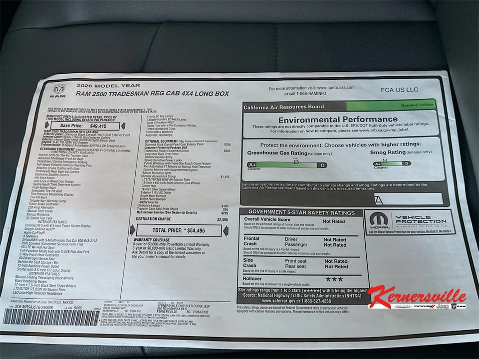 2026 Ram 2500 - Image 20 of 21