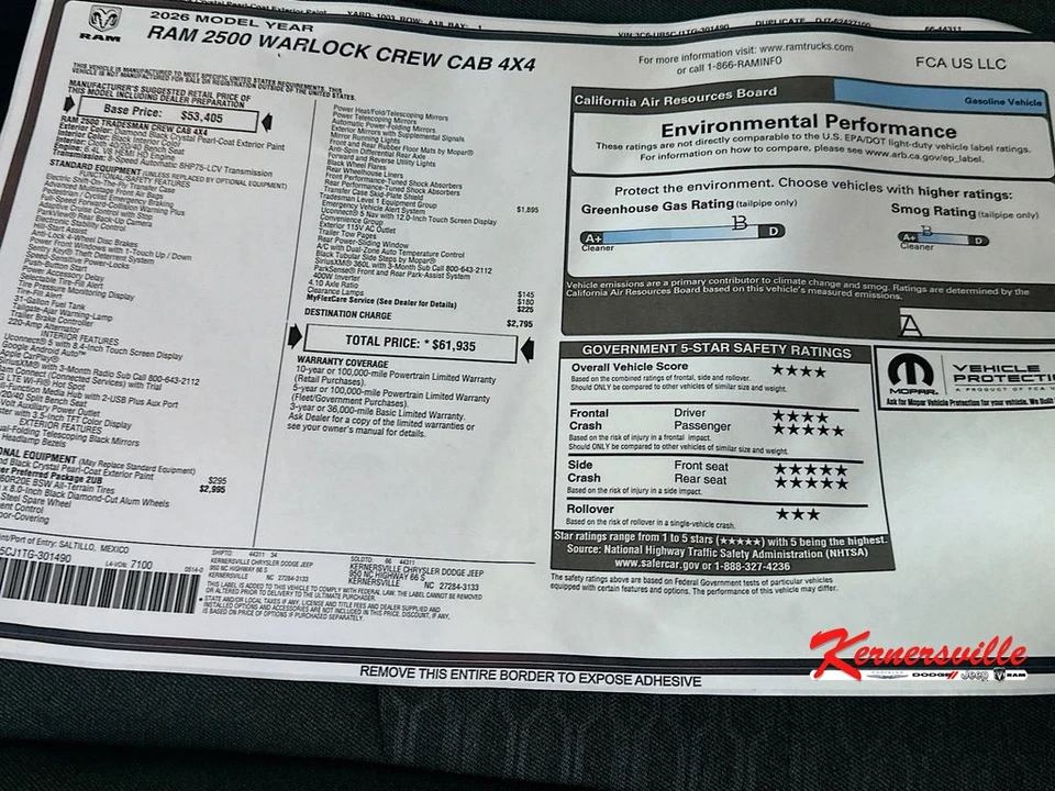 2026 Ram 2500 - Image 20 of 21