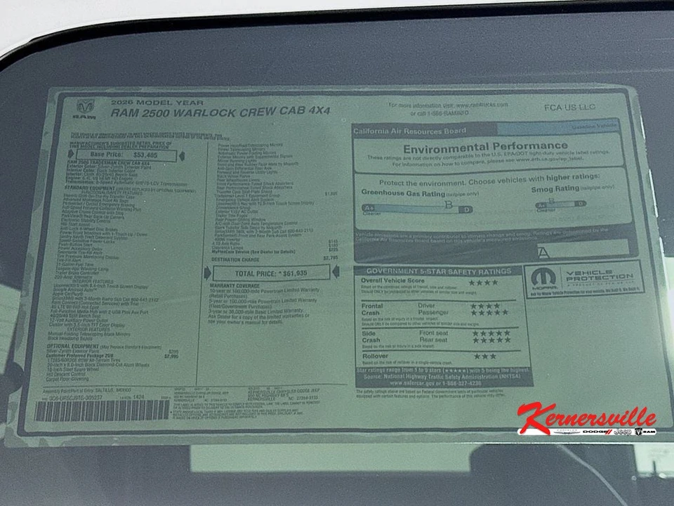 2026 Ram 2500 - Image 20 of 21