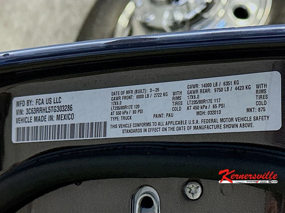 2026 Ram 3500 - Image 18 of 21