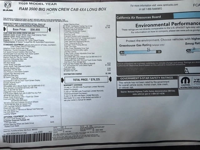 2026 Ram 3500 - Image 31 of 31
