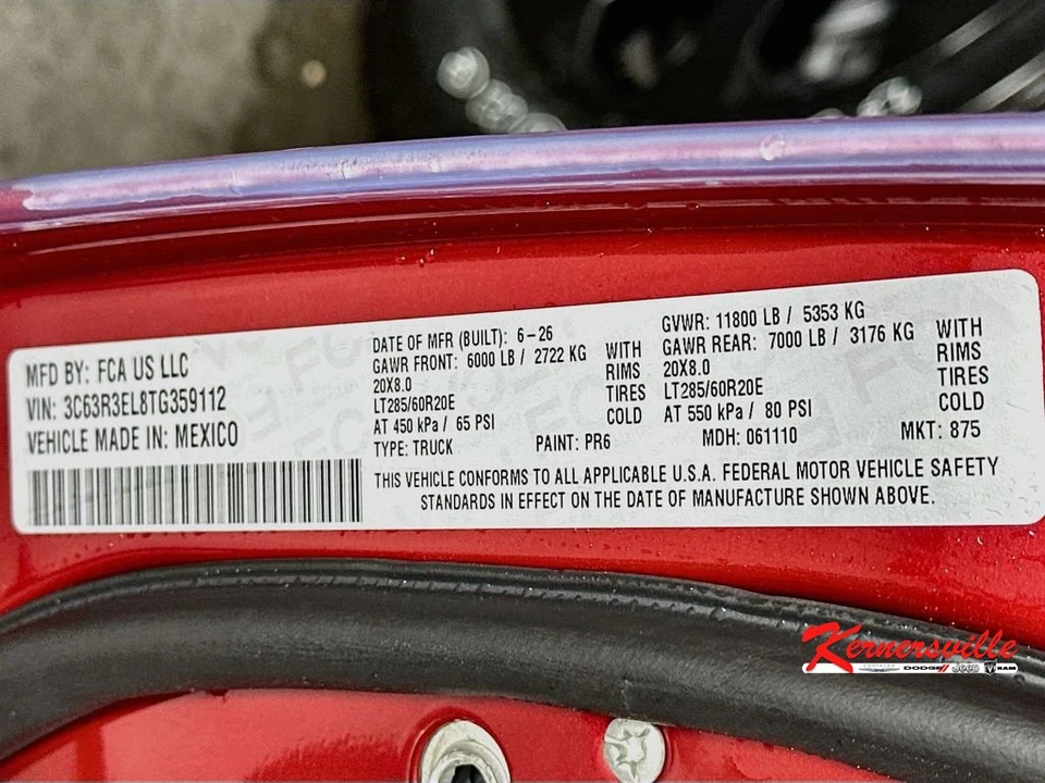 2026 Ram 3500 - Image 18 of 21