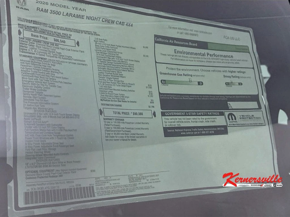 2026 Ram 3500 - Image 20 of 21