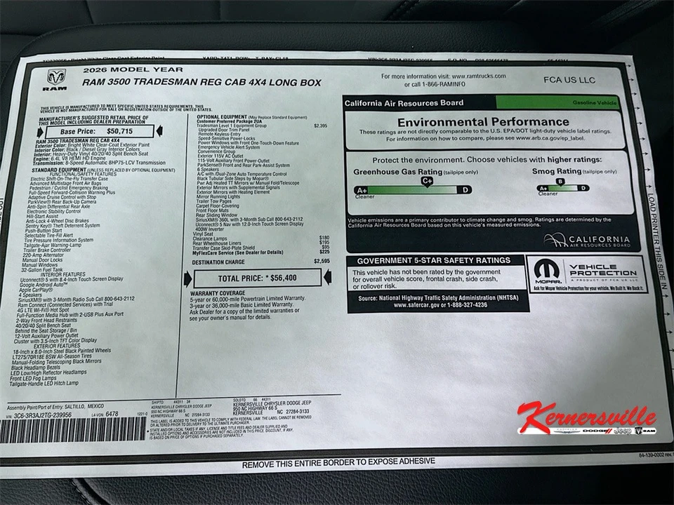 2026 Ram 3500 - Image 21 of 21