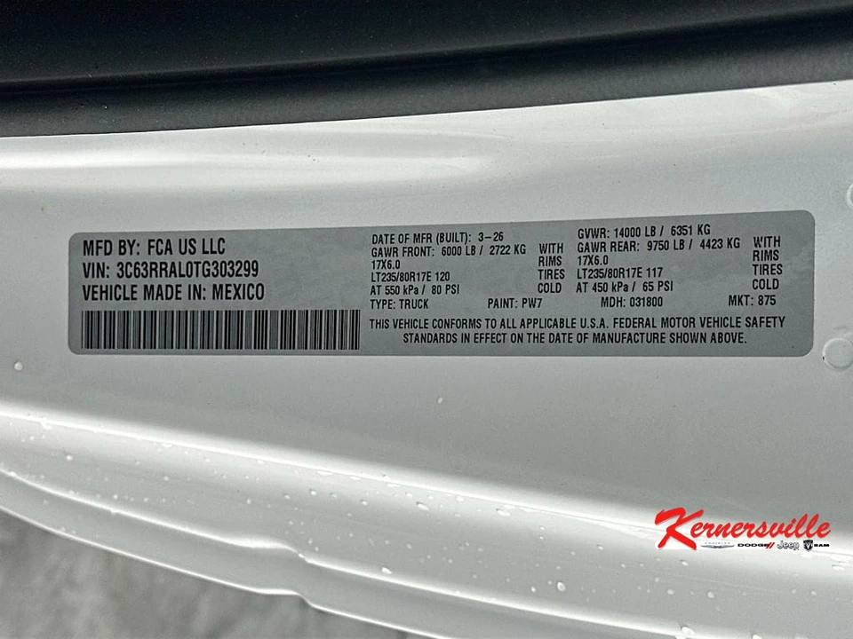 2026 Ram 3500 - Image 18 of 21
