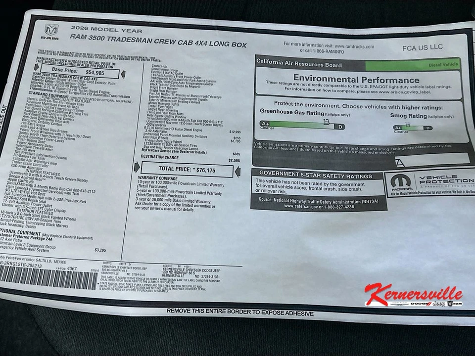 2026 Ram 3500 - Image 20 of 21