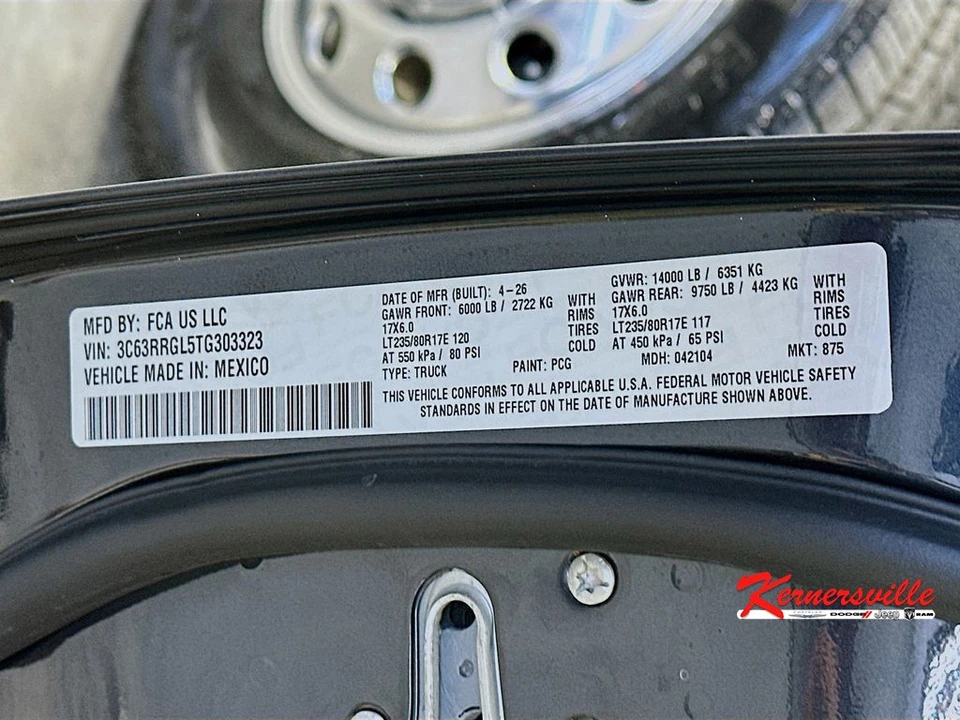 2026 Ram 3500 - Image 18 of 20