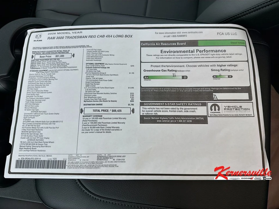 2026 Ram 3500 - Image 21 of 22