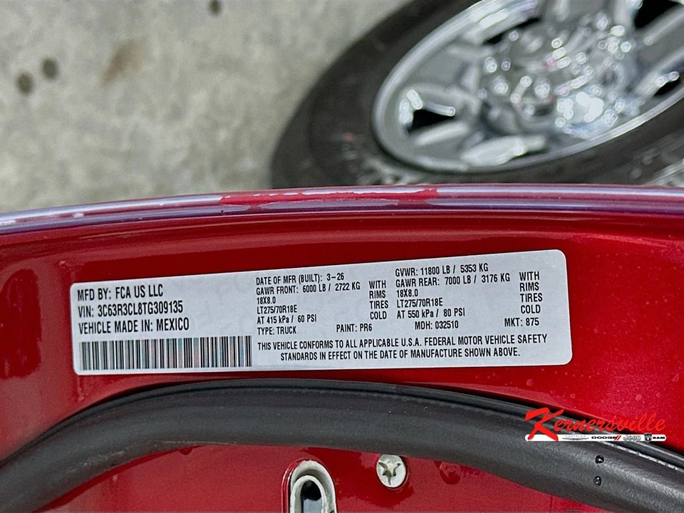2026 Ram 3500 - Image 18 of 20