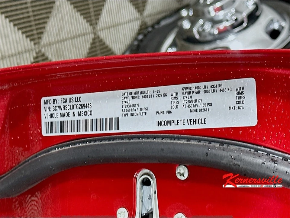 2026 Ram 3500 - Image 18 of 20