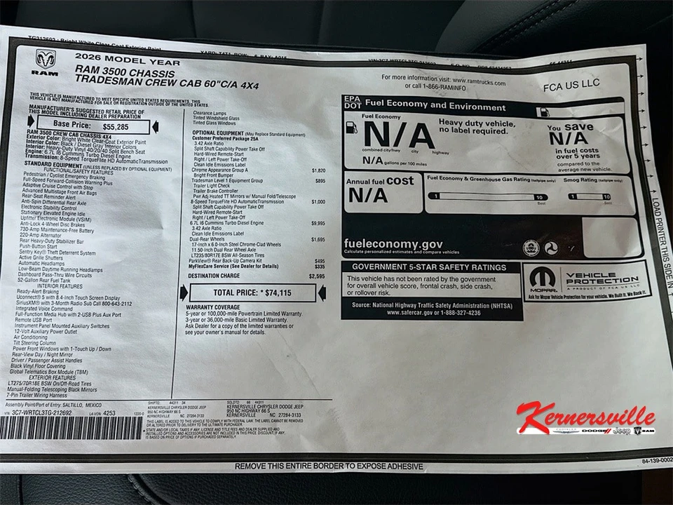 2026 Ram 3500 - Image 21 of 21