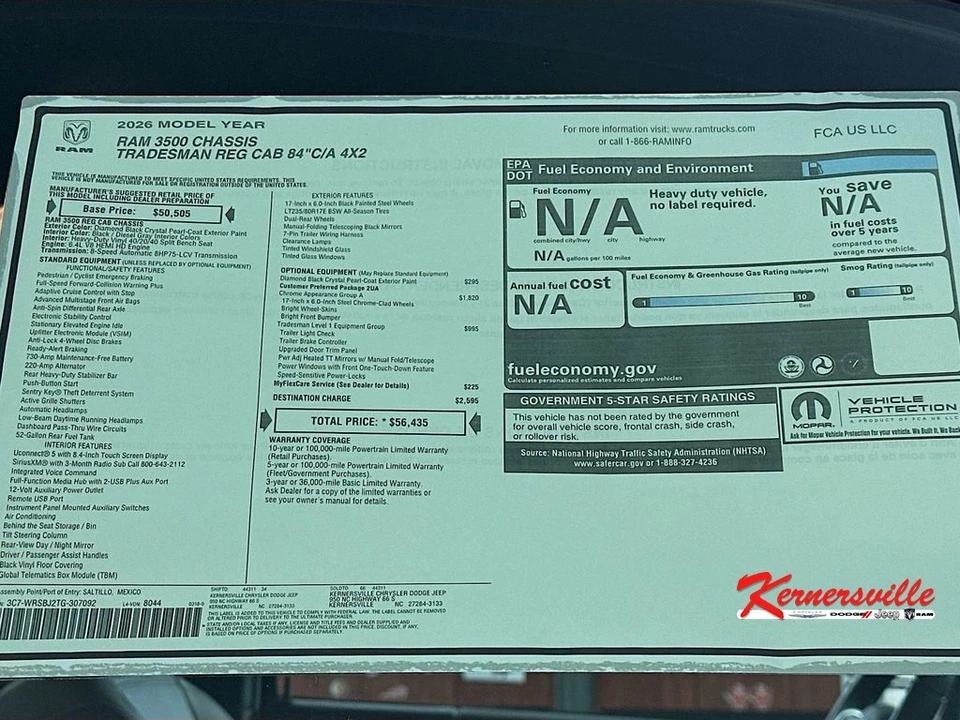 2026 Ram 3500 - Image 21 of 22