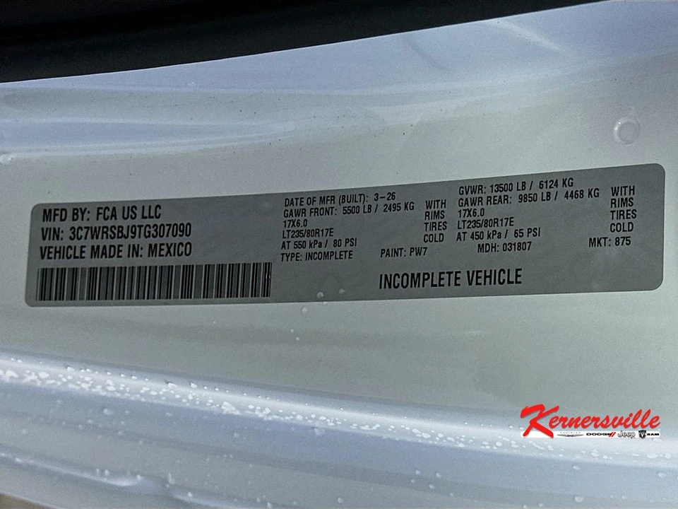 2026 Ram 3500 - Image 19 of 22