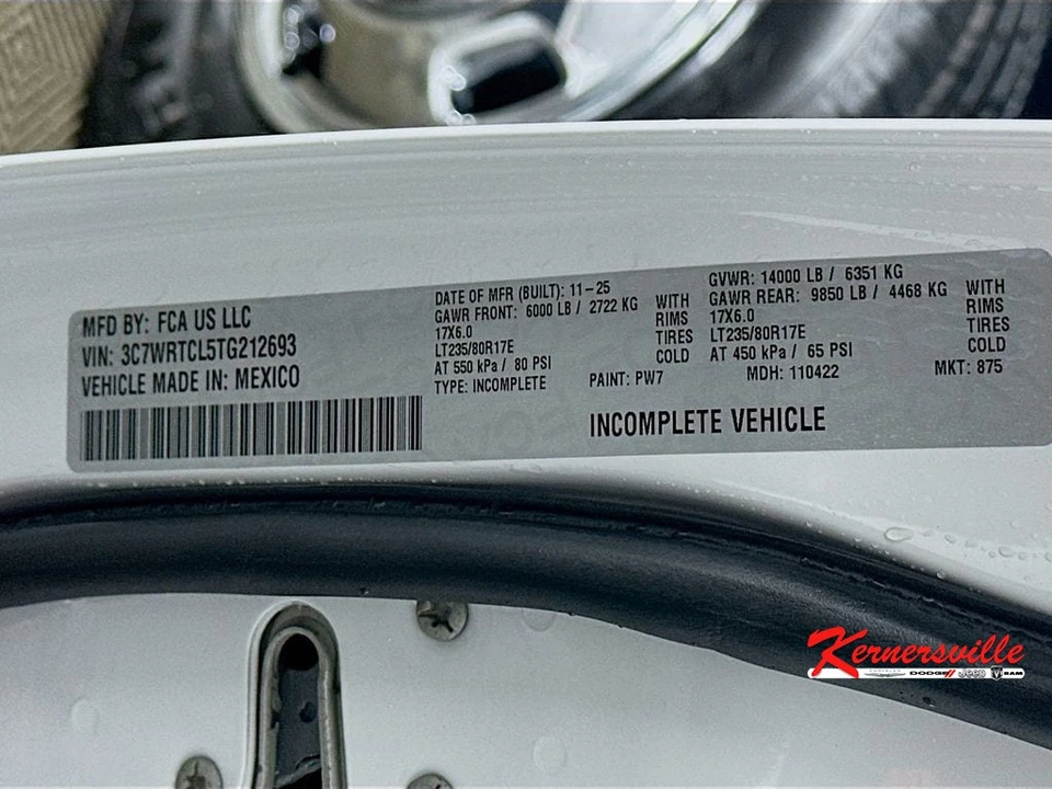 2026 Ram 3500 - Image 18 of 21
