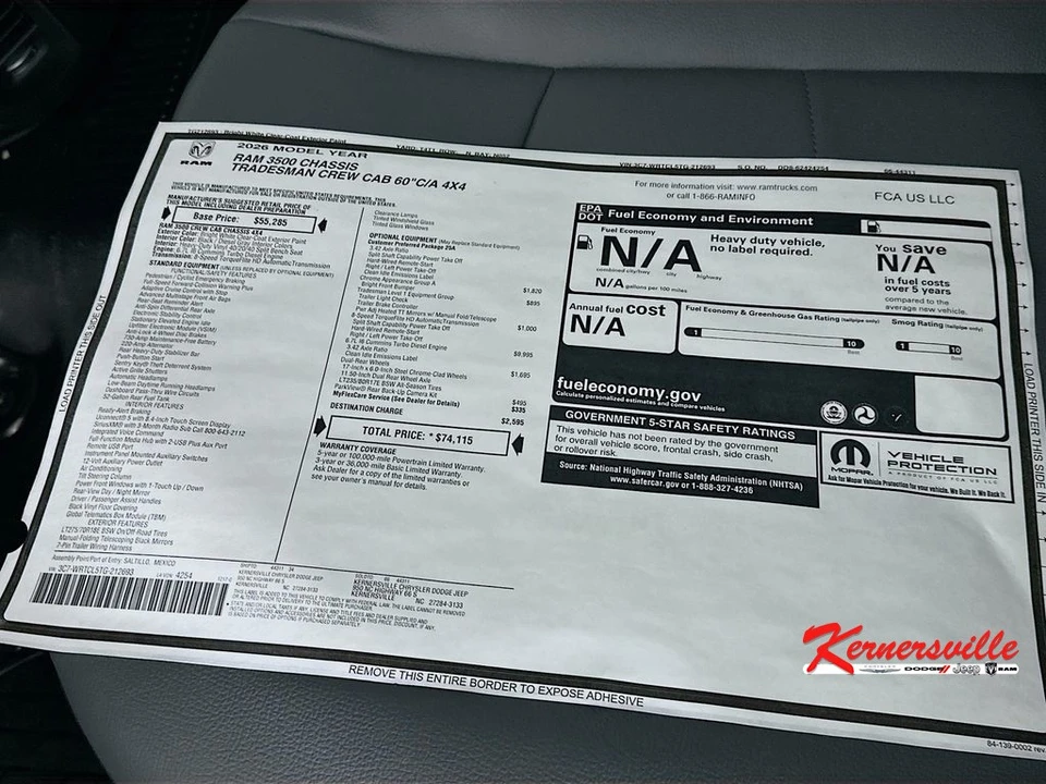 2026 Ram 3500 - Image 20 of 21