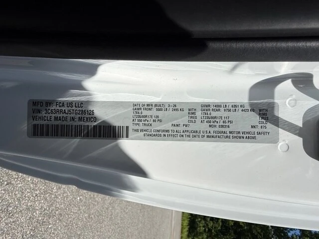 2026 Ram 3500 - Image 28 of 28