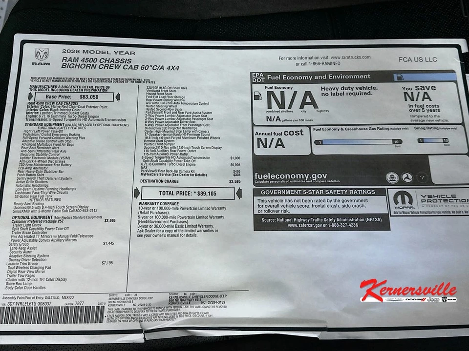 2026 Ram 4500 & 5500 - Image 21 of 22