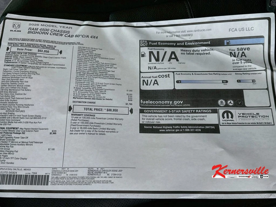 2026 Ram 4500 & 5500 - Image 19 of 20
