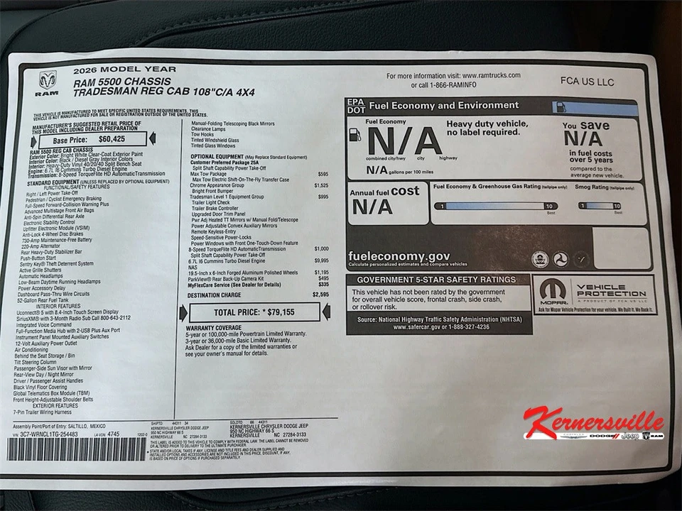 2026 Ram 4500 & 5500 - Image 21 of 21