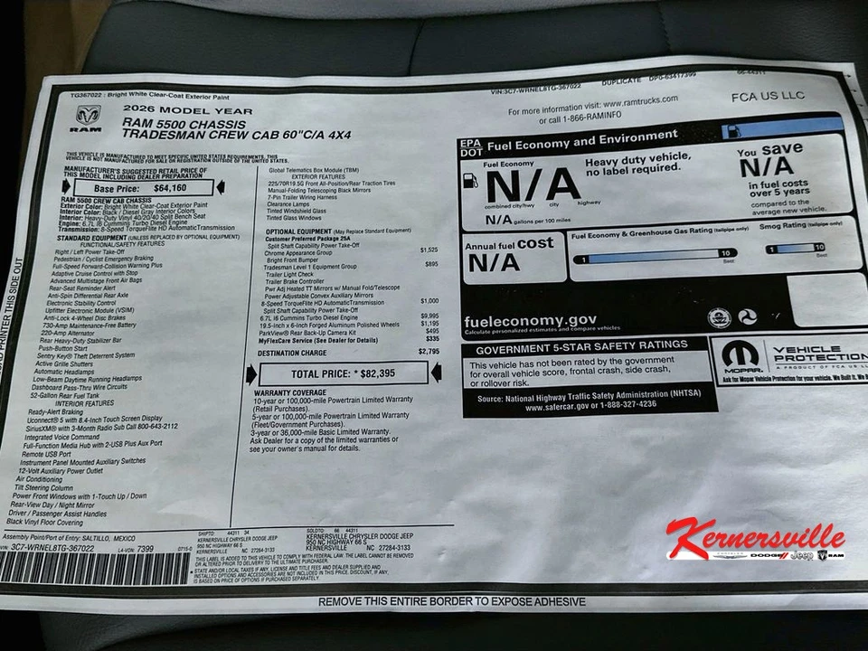 2026 Ram 4500 & 5500 - Image 19 of 20