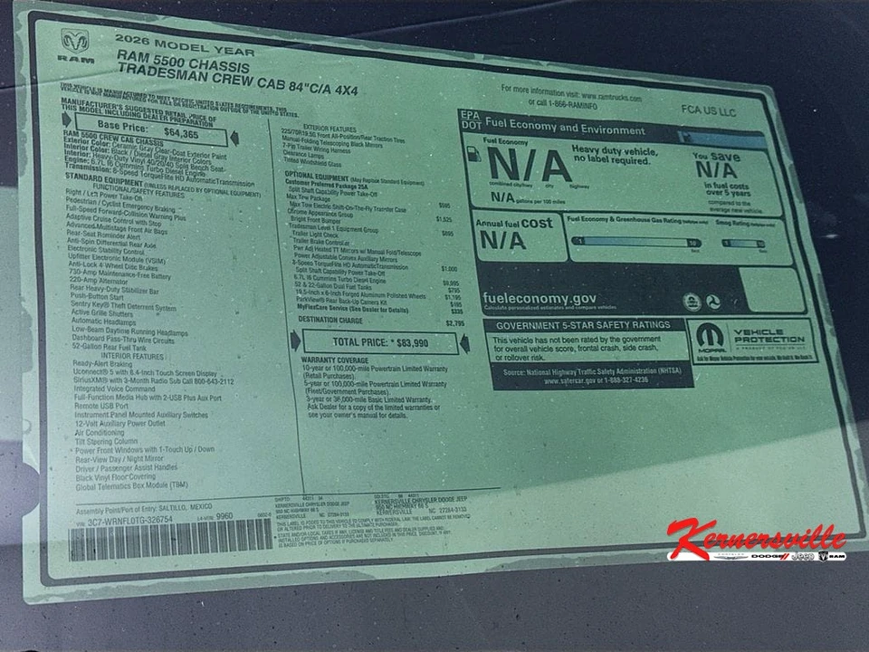 2026 Ram 4500 & 5500 - Image 19 of 20