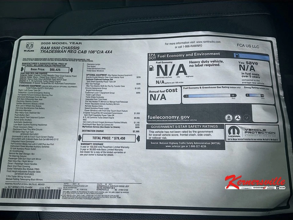 2026 Ram 4500 & 5500 - Image 21 of 21