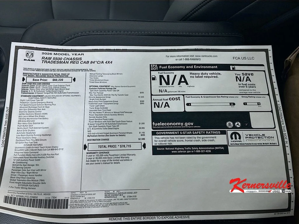 2026 Ram 4500 & 5500 - Image 21 of 21