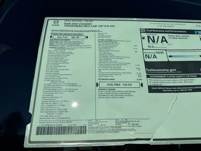 2026 Ram 4500 & 5500 - Image 21 of 21