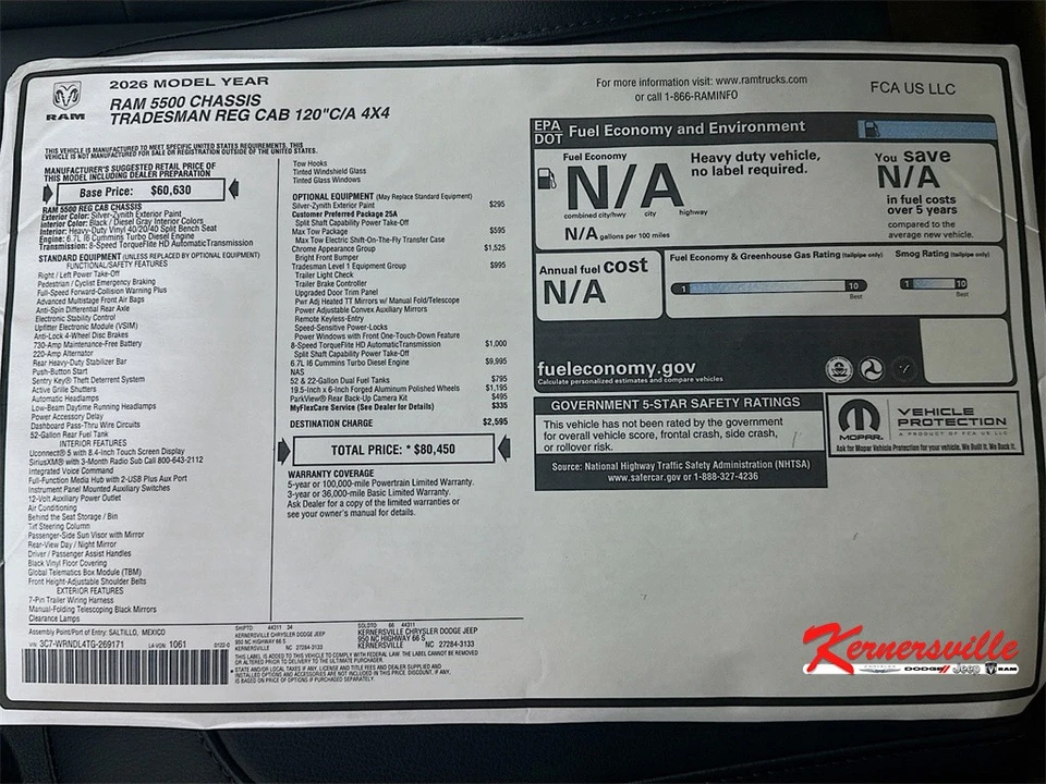 2026 Ram 4500 & 5500 - Image 21 of 21