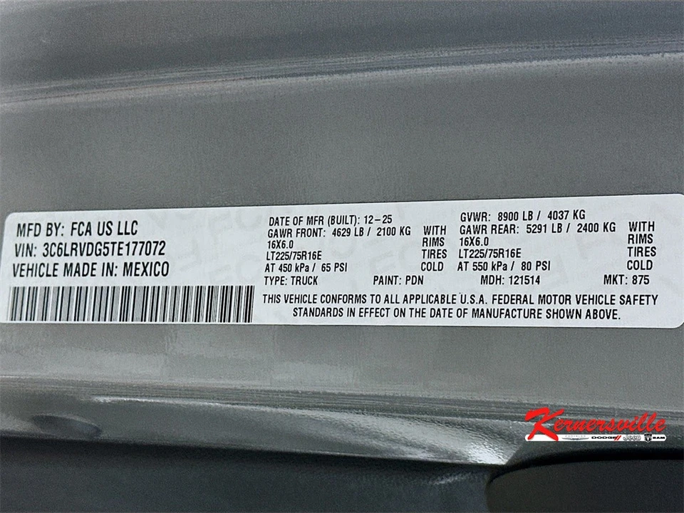 2026 Ram ProMaster - Image 20 of 21