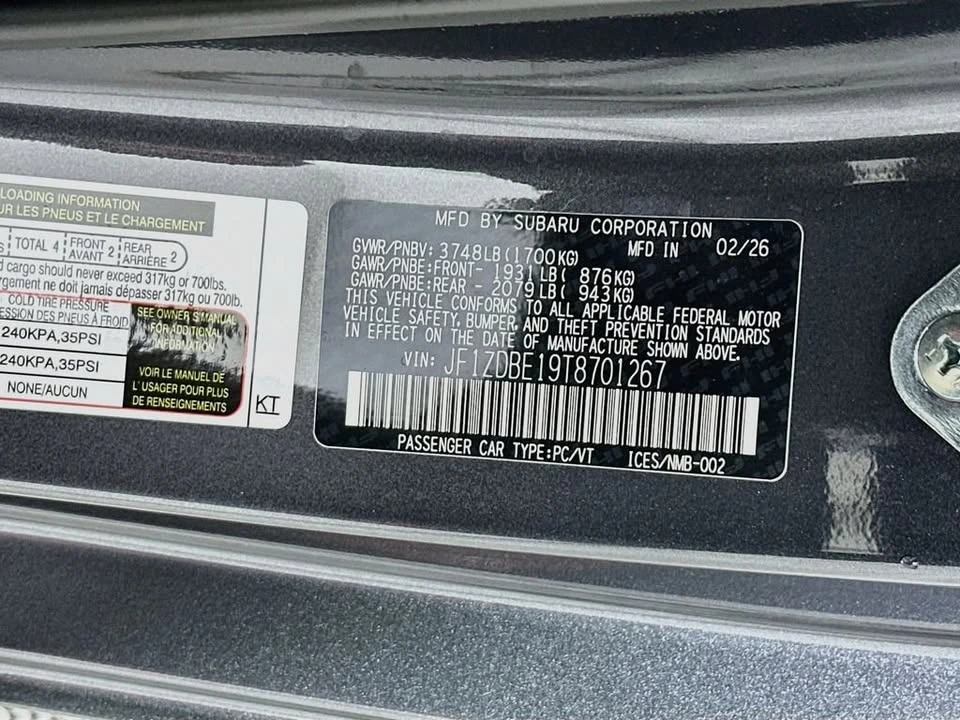 2026 Subaru BRZ 2nd Gen - Image 6 of 13