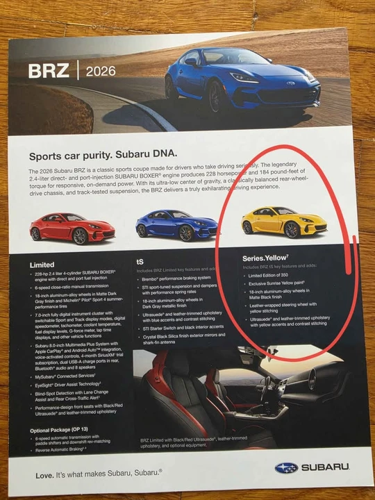 2026 Subaru BRZ 2nd Gen - Image 2 of 6