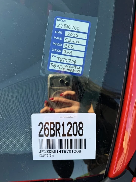 2026 Subaru BRZ 2nd Gen - Image 3 of 5