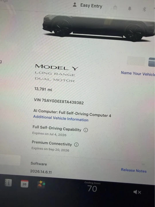 2026 Tesla Model Y - Image 14 of 14