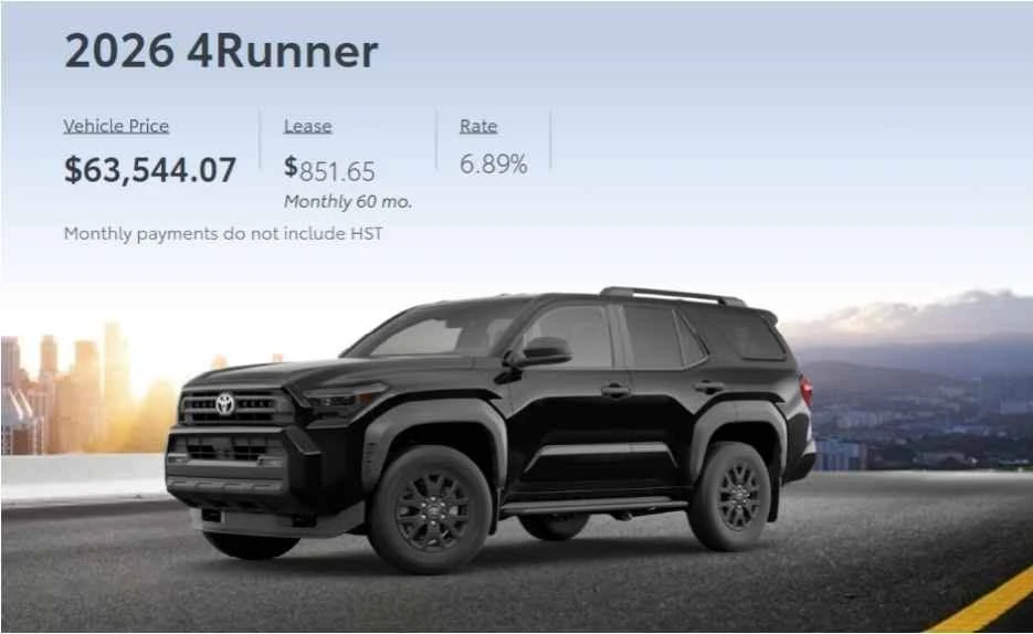 2026 Toyota 4Runner 6th Gen - Image 3 of 4