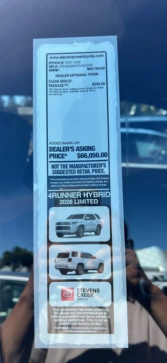 2026 Toyota 4Runner 6th Gen - Image 4 of 5