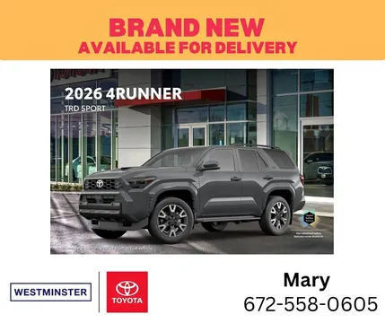 2026 Toyota 4Runner TRD Sport