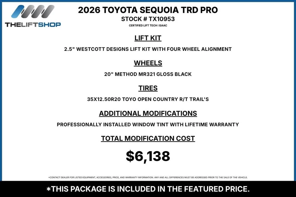 2026 Toyota Sequoia 3rd Gen - Image 20 of 20