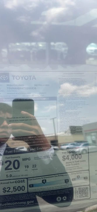 2026 Toyota Sequoia 3rd Gen - Image 3 of 4