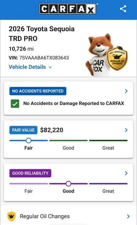2026 Toyota Sequoia 3rd Gen - Image 12 of 12