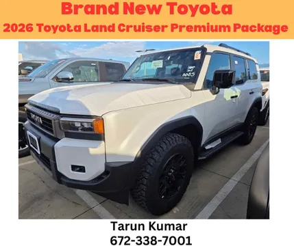 2026 Toyota Land Cruiser Premium Package