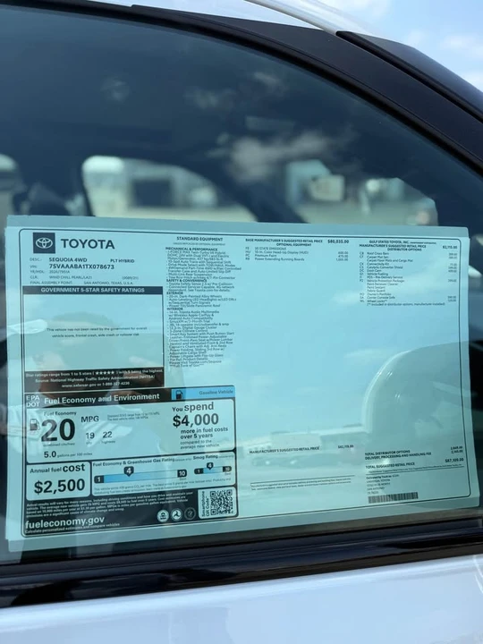 2026 Toyota Sequoia 3rd Gen - Image 5 of 5