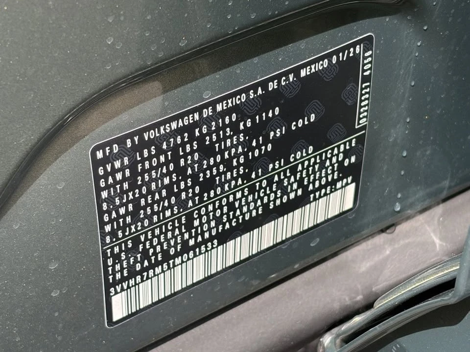 2026 Volkswagen Tiguan - Image 20 of 20