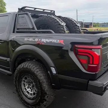 2026 Shelby Raptor R Ford F150 Chase Rack & Tire Carrier