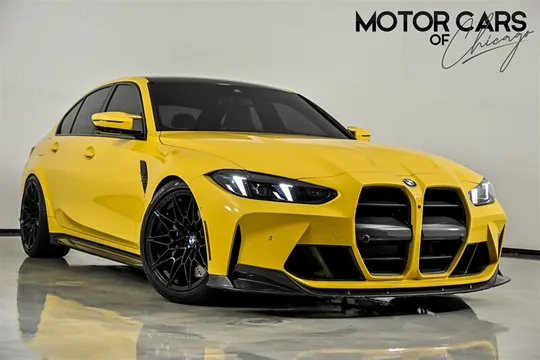 2027 BMW M3 Competition xDrive-SPEED YELLOW ON IVORY BUCKETS! listing