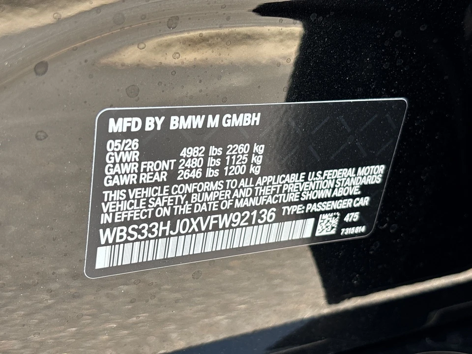 2027 BMW G80 M3 Sedan - Image 18 of 30