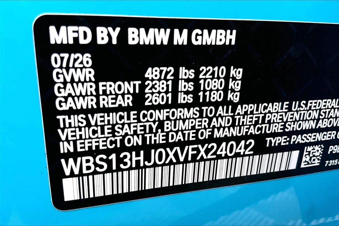 2027 BMW G80 M3 Sedan - Image 22 of 23
