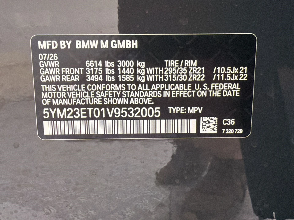 2027 BMW F96 X6 M - Image 26 of 31