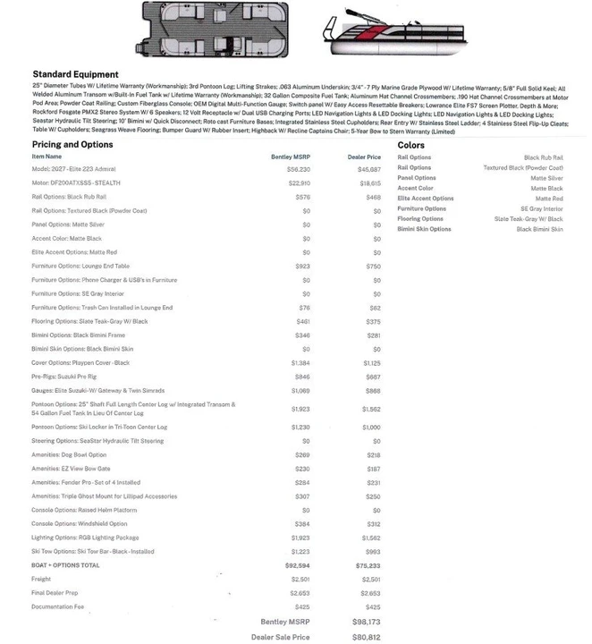 2027 Bentley - Image 2 of 3